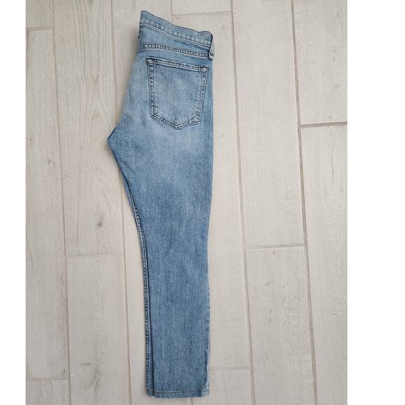 Rag & Bone 29x25 Fit 1 Extra Slim Denim Pants Button Fly Distressed Light - Picture 7 of 11
